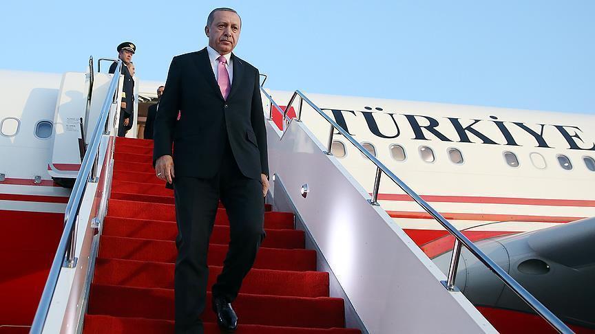 Ərdoğan Azərbaycana yola düşüb
