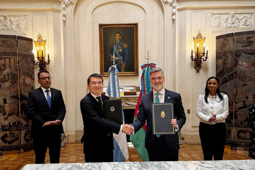 Azərbaycan və Argentina arasında ticarət-iqtisadi əməkdaşlıq üzrə sənəd imzalanıb