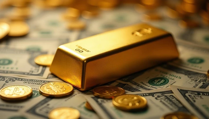 Цена на золото незначительно выросла