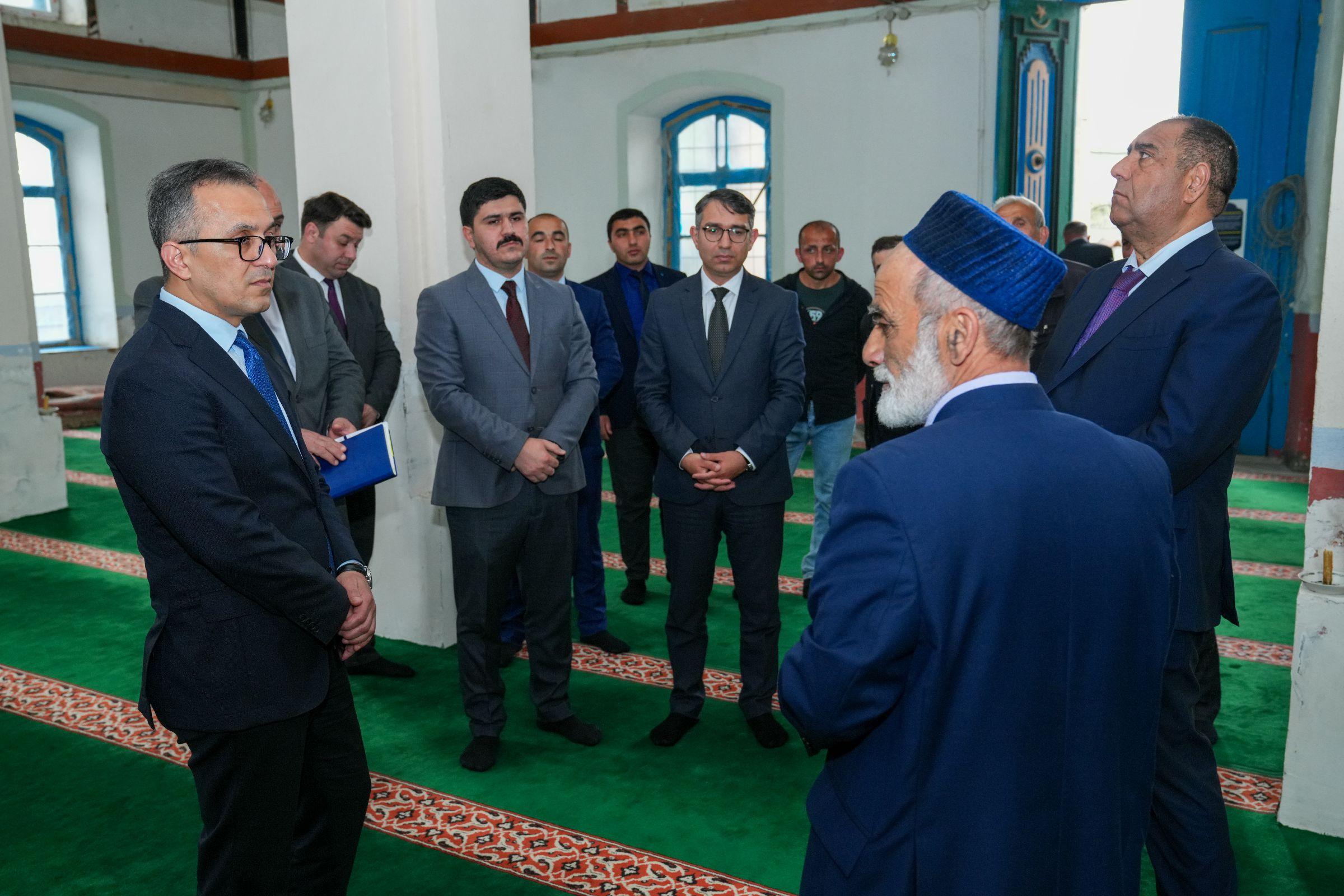 Ramin Məmmədov Balakəndə din xadimləri ilə görüşüb