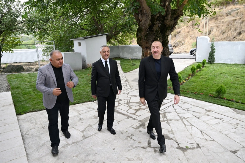 Prezident İlham Əliyev Xocalı rayonunun Şuşakənd kəndində olub