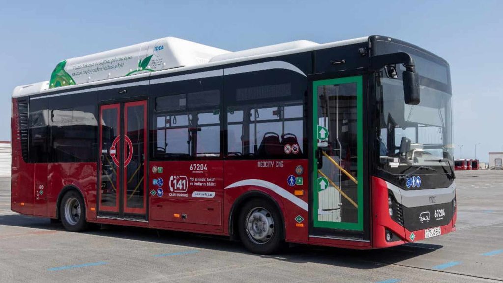 Naxçıvanda ictimai nəqliyyatda yalnız elektrik mühərrikli avtobuslar işləyəcək