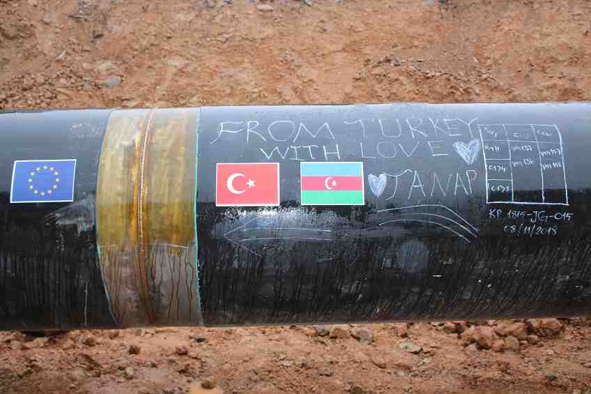 TANAP ilə Türkiyə və Avropaya nəql edilən Azərbaycan qazının həcmi açıqlanıb