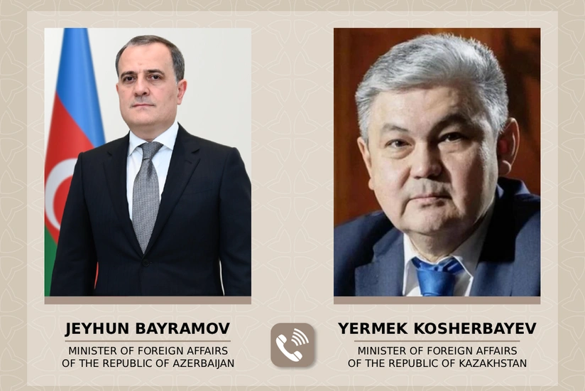 Ceyhun Bayramov Qazaxıstanın yeni xarici işlər nazirilə əməkdaşlığı müzakirə edib