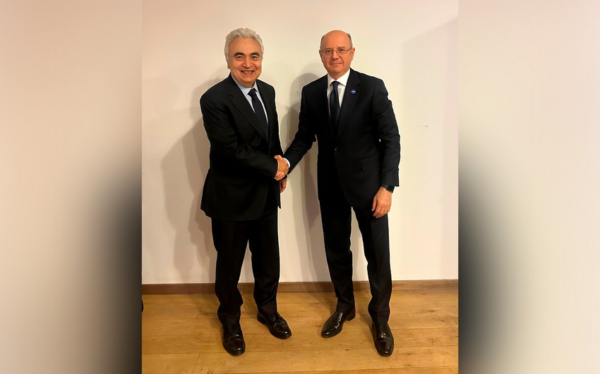 Azərbaycan İEA ilə qlobal enerji bazarında mövcud vəziyyəti müzakirə etdi