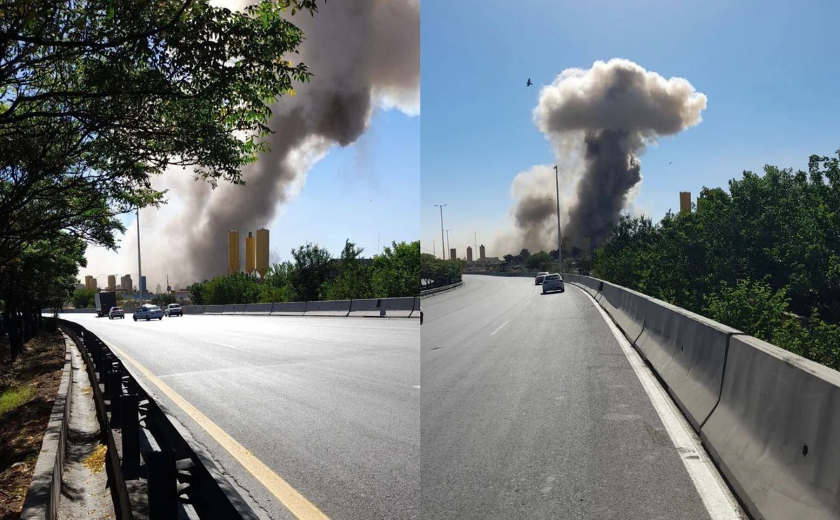 İranda prezidentin iqamətgahı, məmurların evləri zərbələrə məruz qalıb