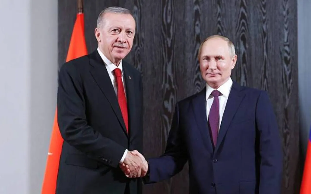 Ərdoğan və Putinin telefon danışığı olub
