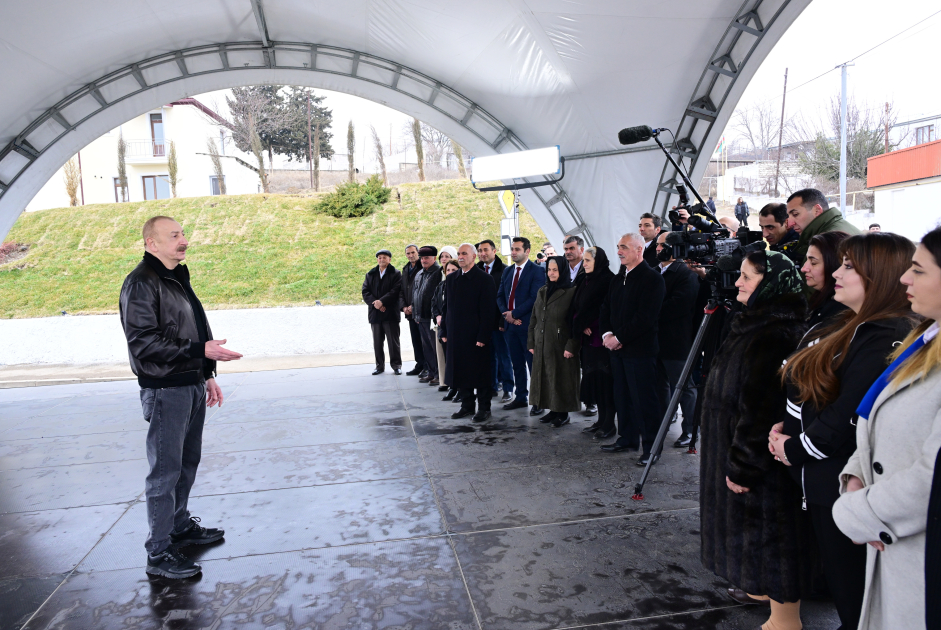 Bütün Qarabağ, Şərqi Zəngəzur dirçəlir və hər gün biz bunu əyani şəkildə görürük - Əliyev